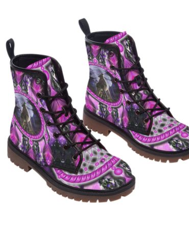 Wolf Power Leather Martin Short Boots